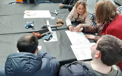 Le centre de Lestrade en exploration à Aéroscopia à Toulouse